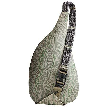 KAVU オリジナルロープサック スリングクロスボディバックパック， 木目地形。， One Size