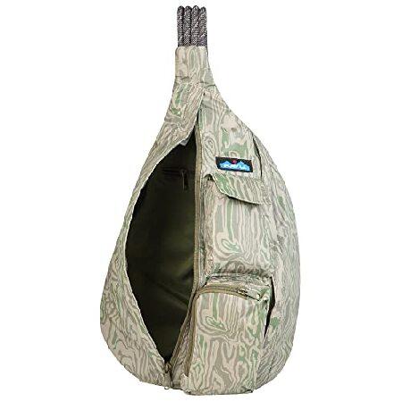 KAVU オリジナルロープサック スリングクロスボディバックパック， 木目地形。， One Size