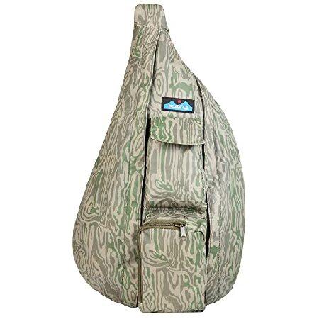 KAVU オリジナルロープサック スリングクロスボディバックパック， 木目地形。， One Size