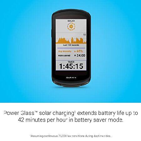 Garmin Edge(R) 1040 Solar, GPS Bike Computer with Solar Charging Capabilities, On and Off-Road, Spot-On Accuracy, Long-Lasting Battery, Device Onlyの画像