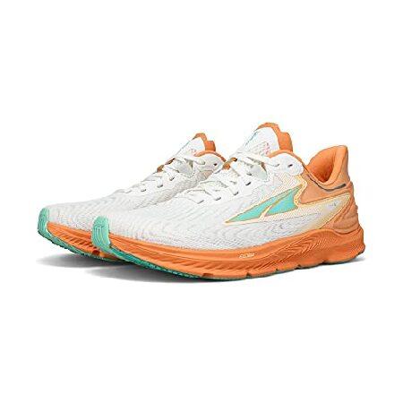 ALTRA ランニングシューズ TORIN 6 Womens アルトラ トーリン6 ウィメンズ (White/Orange， measurement_24_point_5_centimeters)
