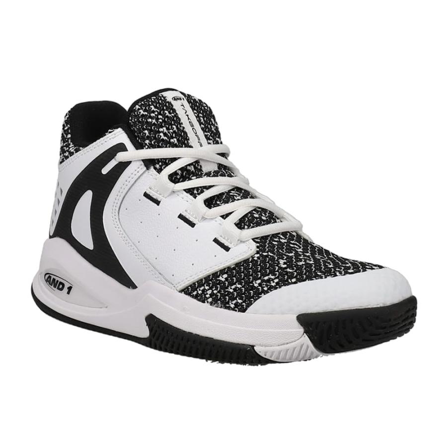 AND1 Gamma 3.0 SS Men's Basketball Shoes, Indoor or Outdoor, Street or Court- White/Black, 7.5 Medium｜awa-outdoor｜02