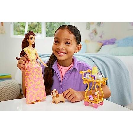 ディズニー(Disney)/ディズニープリンセス(Disney Princess) ベル(ティータイムセット)【着せ替え人形・プレイセット 】【アクセサリー付き】 【3才~】 HLW20_1