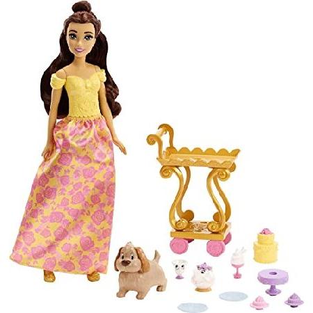 ディズニー(Disney)/ディズニープリンセス(Disney Princess) ベル(ティータイムセット)【着せ替え人形・プレイセット 】【アクセサリー付き】 【3才~】 HLW20_5