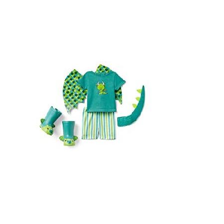 American Girl WellieWishers 14.5-inch Bryant Doll with T-shirt, Shorts, Dragon Wings ＆ Tail, and Boots, For Ages 4+の画像