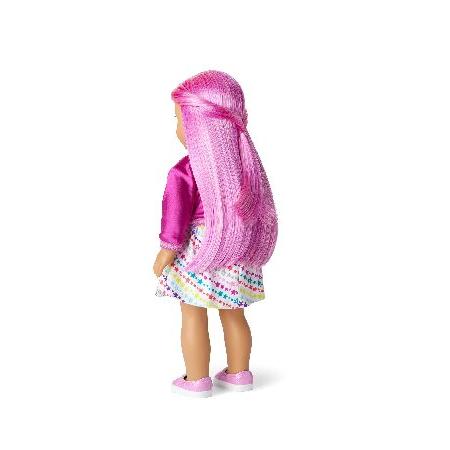 American Girl Truly Me 18インチ 人形 #87 青い目、マゼンタの髪、柔らかい肌 温かみのあるアンダートーン 対象年齢6歳以上。_2