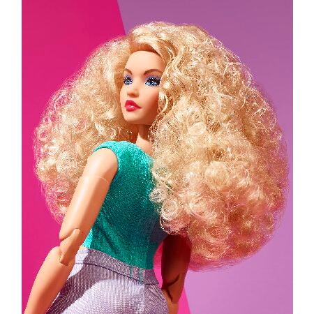 Barbie Signature Looks - Model #16 (Curvy Curly Blonde Hair) [video game]_4
