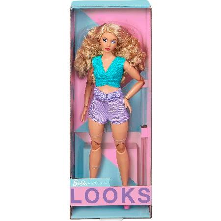Barbie Signature Looks - Model #16 (Curvy Curly Blonde Hair) [video game]_5