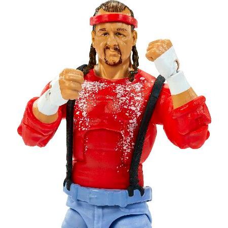 Mattel WWE チェーンソー チャーリーエリートコレクション アクションフィギュア アクセサリー付き 関節と生きているようなディテール付き 6インチ_1