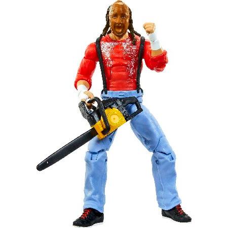 Mattel WWE チェーンソー チャーリーエリートコレクション アクションフィギュア アクセサリー付き 関節と生きているようなディテール付き 6インチ_3