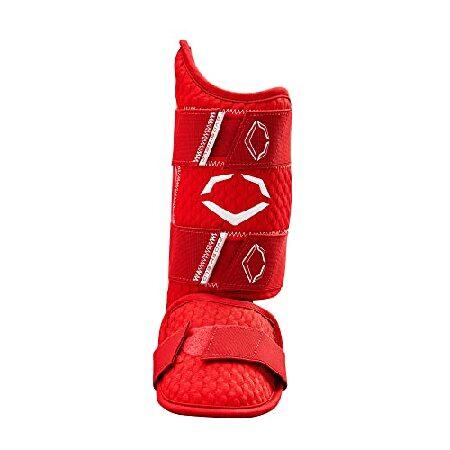 EVOSHIELD(エボシールド) レッグガード 野球 プロテクティブギア PRO-SRZ 2.0 レッグガード スカーレット 左打者用 WB5726905LHH_1