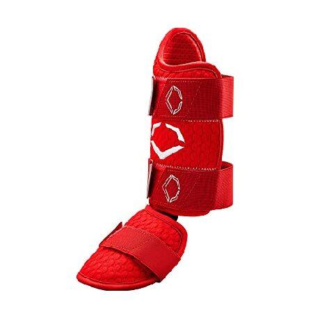 EVOSHIELD(エボシールド) レッグガード 野球 プロテクティブギア PRO-SRZ 2.0 レッグガード スカーレット 左打者用 WB5726905LHH_2