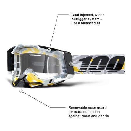 100% Racecraft 2 マウンテンバイク＆モトクロスゴーグル - MXおよび
