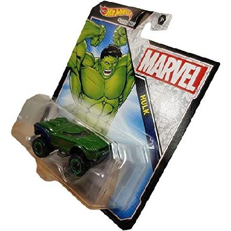 Hot Wheels Marvel Character Car Hulk, 1:64 Scale Die Cast Vehicle, Multicolor, 3 inches_5