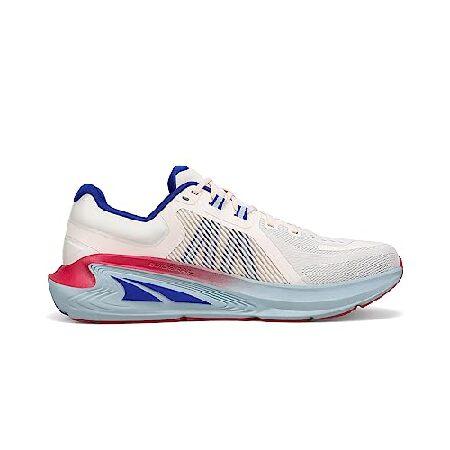 ALTRA メンズ Paradigm 7 ロードランニングシューズ， ホワイト/ブルー， 10