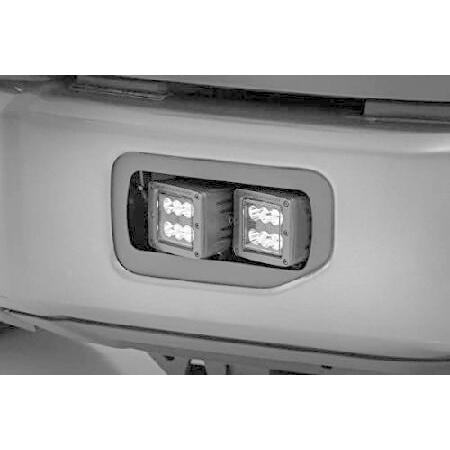 Rough Country Spot/Flood LED Fog Light Kit for 2015-2017 Ford F-150-70865_3