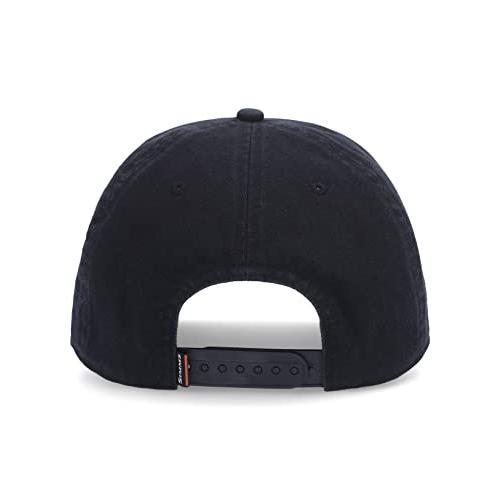 Simms Single Haul Fishing Cap, Low Profile Fishing Hat for Men, Black Red｜awa-outdoor｜03