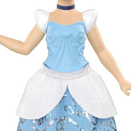 マテル(MATTEL) ディズニー(Disney)/ディズニープリンセス(Disney Princess) シンデレラ (ミニドール)【着せ替え人形】 【3才~】 HLW73の画像