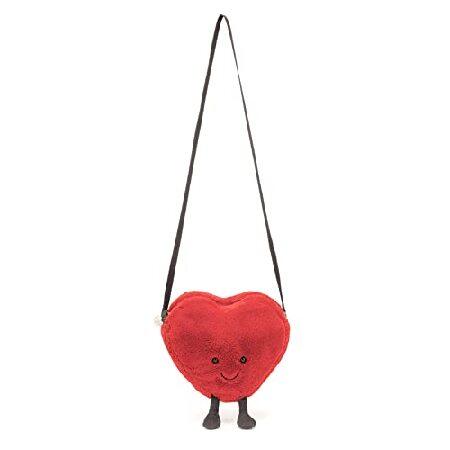 Jellycatぬいぐるみバッグコレクション | クロスボディバッグ＆ショルダーパース | 楽しくユニークなハンドバッグ, ハート, 財布の画像