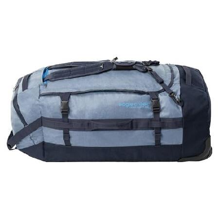 Eagle Creek Cargo Hauler 超軽量 コンバーチブル ホイール付きダッフルバッグバックパック, ブルー(Glacier Blue), 130L, 130リットル。の画像
