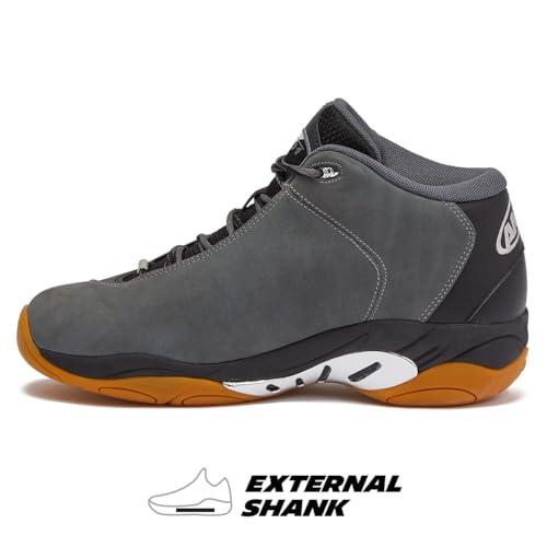 年度末セール AND1 Tai Chi Men’s Basketball Shoes， Sneakers for Indoor or Outdoor Street or Court - Black/Dark Grey， 11 Medium