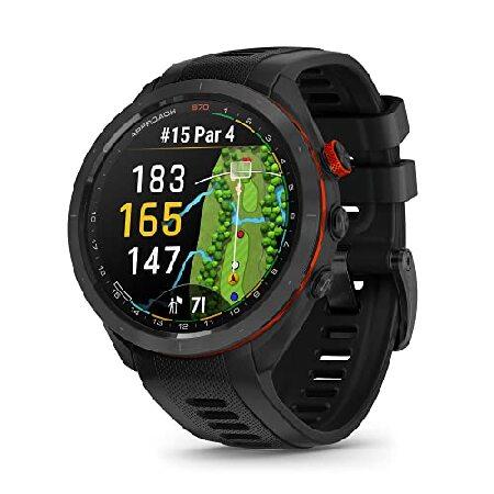 Garmin Approach S70, 47mm, Premium GPS Golf Watch, Blackの画像