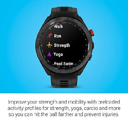 Garmin Approach S70, 47mm, Premium GPS Golf Watch, Blackの画像