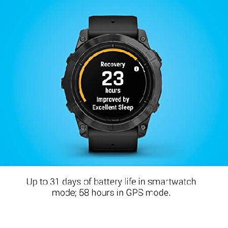 Garmin epix Pro (Gen 2), 51mm, High Performance Smartwatch, Advanced Training Technology, Built-in Flashlight, Blackの画像