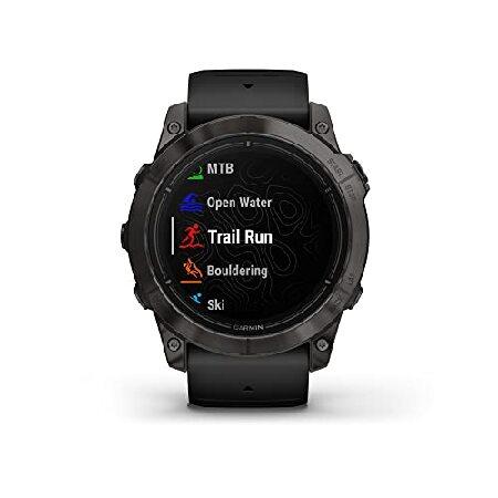 Garmin epix Pro (Gen 2) Sapphire Edition, 51mm, High Performance Smartwatch, Advanced Training Technology, Built-in Flashlight, Blackの画像