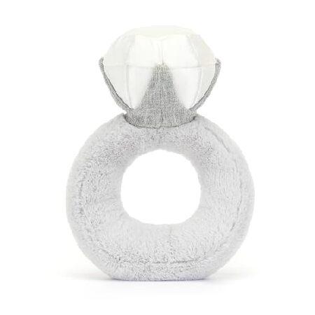 Jellycat Amuseables ダイヤモンドリングぬいぐるみ 8インチ - 結婚