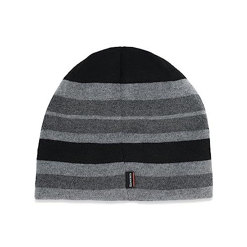 Simms Everyday Beanie, Warm Knit Hat, Carbon Stripe｜awa-outdoor｜02