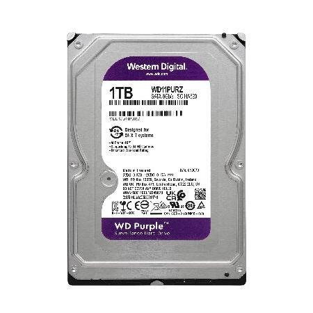 通電7時間❗️ほぼ未使用‼️ WD11PURZ 1TB HDD 監視システム用 Western Digital（ウエスタンデジタル） 1TB WD Purple Surveillance
