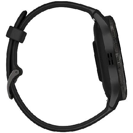 Garmin 010-02784-01 Venu 3 Health and Fitness GPS Smartwatch Steel Bezel w/Black Case 45mm Bundle with 2 YR CPS Enhanced Protection Packの画像