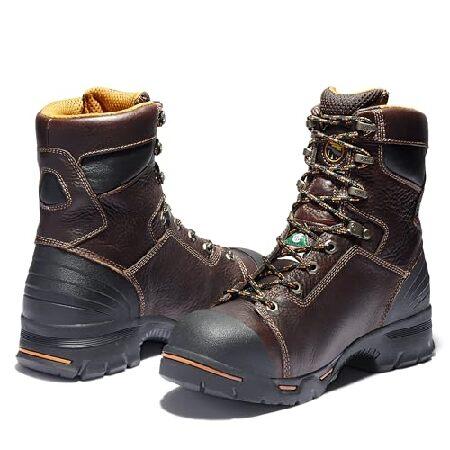 Timberland Timberland PRO Men s Endurance 8 Inch Steel Safety Toe Puncture Resistant Industrial Work Boot, Briar
