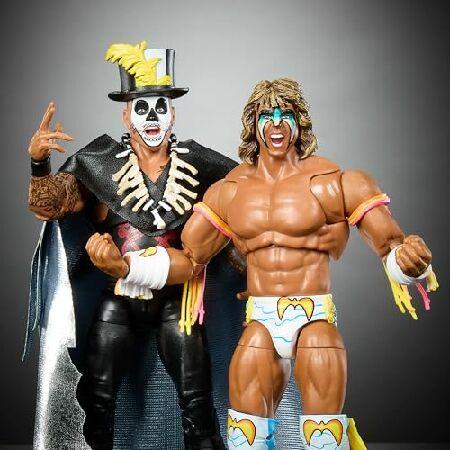 Mattel WWE アルティメットエディション アクションフィギュア 2個パック グレイテストグラッジ '92 コレクターセット アルティメットウォリアー＆パパシャンゴの画像
