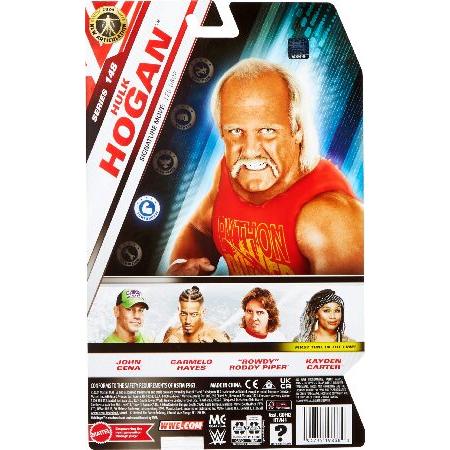 Mattel WWEアクションフィギュア 6インチ コレクタブルハルクホーガン 10関節＆本物そっくりの外観_5