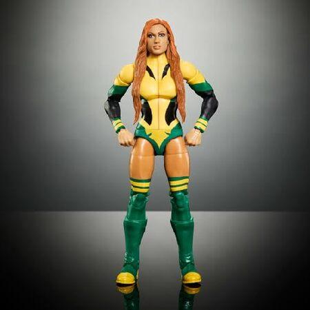 Mattel WWEエリートアクションフィギュア＆アクセサリー、6インチ コレクター収集品 ベッキーリンチ 25関節ポイント、本物そっくりの外観と交換可能な手_3