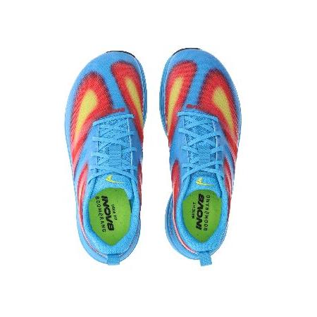 inov-8 Men's TrailFly Max Sneaker， Navy/Red/Yellow， 13_2
