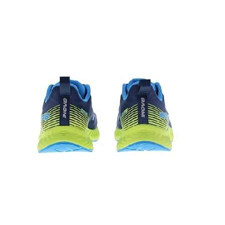 inov-8 Men's RoadFly Sneaker， Navy/Blue/Lime， 10_3