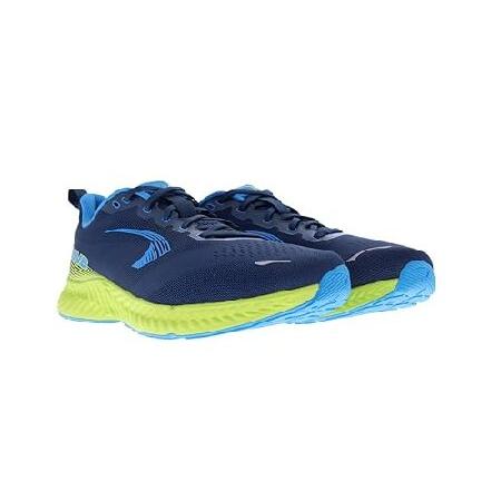 inov-8 Men's RoadFly Sneaker， Navy/Blue/Lime， 10_4