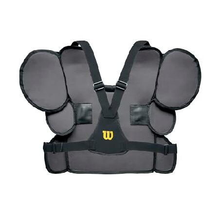 WILSON Pro Gold 2 チェストプロテクター - メモリーフォーム、ブラック/チャコール、S/M_1