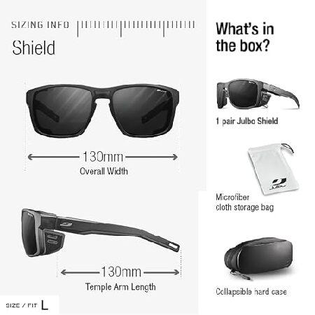 [Julbo] Shieldサングラス、ブルー、Lの画像