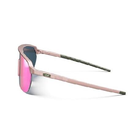 Julbo (ジュルボ) 周波数サングラス パステルピンク/グリーンフレーム - Spectron 3 ブラウンレンズ ピンクミラー付き_1