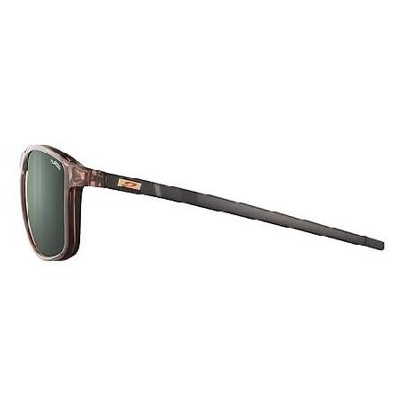 Julbo Compass Lifestyle Sunglasses - Brown/Dark Army Green Frame - Gray Lens (Spectron 3 Polarized)の画像
