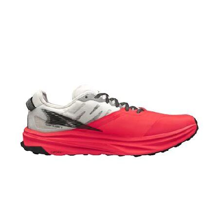 ALTRA Men's Mont Blanc Carbon Trail Running Shoe, White/Coral, 10.5の画像