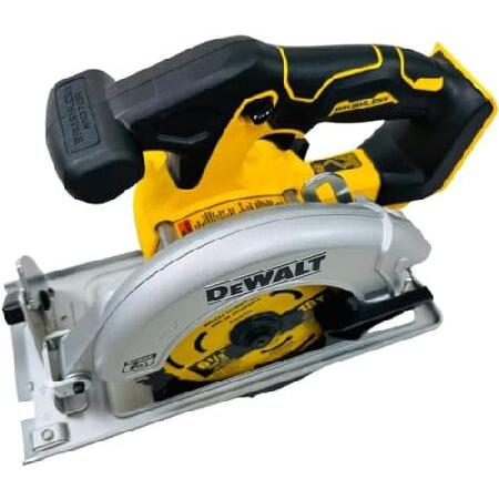 DEWALT DCS566 20V Circular Saw， 20V Cordless Brushless 6.5 Circular Saw (Bare Tool Only， Bulk Packed)， Yellow