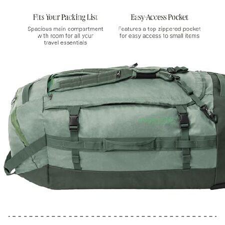 Eagle Creek カーゴハウラー 車輪付きダッフル - 旅行用の丈夫なダッフルバッグ - アクセスしやすいコンパートメント - 展開可能なバックパックストラップ - ロの画像