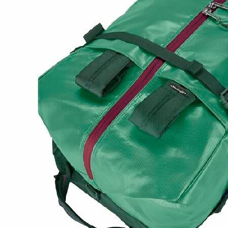 Eagle Creek Migrate 110L ローリングダッフルバッグ キャスター付き、タックアウェイバックパックストラップ、広口メインコンパートメント、クイックアクセスフ_3