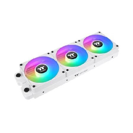 Thermaltake CT140 EX ARGB 140mm FAN PCケースファン 3ファンパック ホワイト CL-F191-PL14SW-A FN2296_2