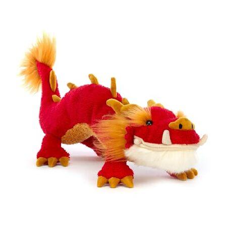 Jellycat Festival Dragon Stuffed Animal， 16.6 inches - Mythical Plush Toy - Chinese New Year Gift_4